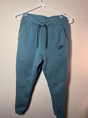 Nike Tech  kids Teal/black Jogger Pants L